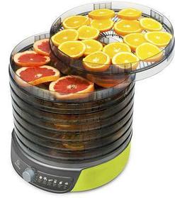 Сушилка для овощей и фруктов МАСТЕРИЦА EFD-1001VM, оливковый/серый, 8шт