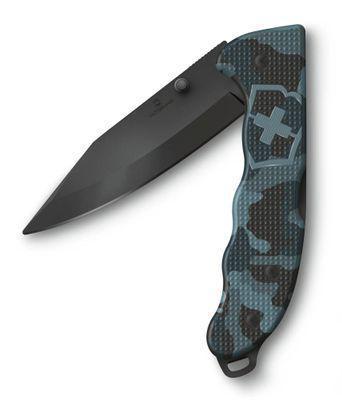Складной нож Victorinox Evoke BSH Alox Navy, функций: 4, 136мм, синий камуфляж , коробка подарочная - фото 9 - id-p226133761