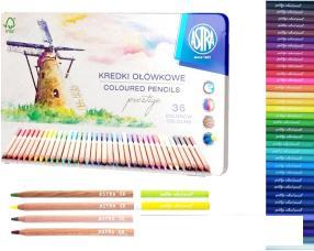 Набор цветных карандашей Astra Prestige 312117003 (36 цветов) - фото 1 - id-p225809395