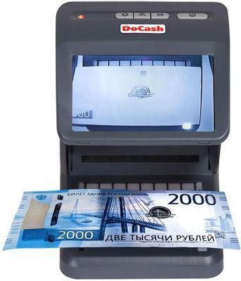 Детектор банкнот DoCash Mini Combo просмотровый мультивалюта - фото 1 - id-p225269922