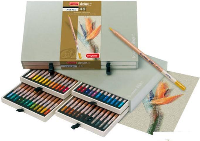 Набор пастельных карандашей Bruynzeel Design Pastel 8840H48 (48 шт) - фото 1 - id-p225813061