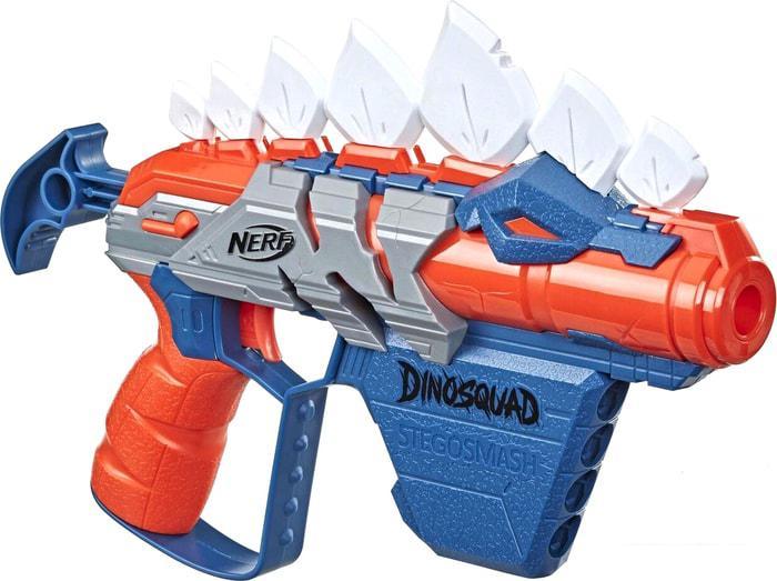 Бластер игрушечный Hasbro Nerf Дино Стегосмэш F0805EU4