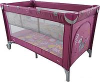 Манеж-кровать Baby Tilly Rio Plus T-1021 (фиолетовый)