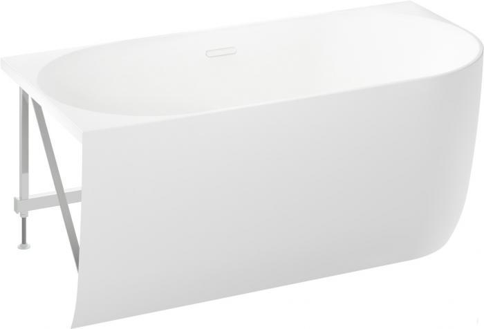 Пристенная акриловая ванна Wellsee Belle Spa 235701002, 150*75 см (левая), цвет белый глянец. Набор 4 в 1: - фото 3 - id-p225463844