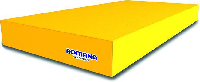 Cпортивный мат Romana 5.000.10 (желтый) - фото 1 - id-p226136193