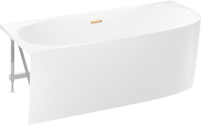 Пристенная акриловая ванна Wellsee Belle Spa 2.0 235805004, 170*75 см (левая), цвет белый глянец. Набор 4 в 1: - фото 3 - id-p225463850