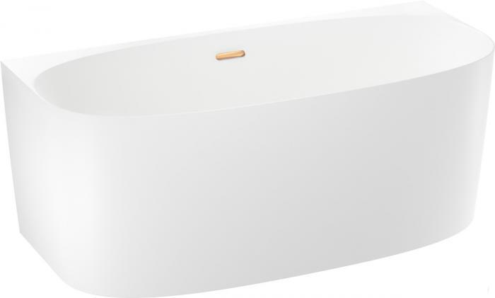 Пристенная акриловая ванна Wellsee Belle Spa 2.0 235801004, 160*75 см, цвет белый глянец. Набор 4 в 1: ванна - фото 3 - id-p225463862