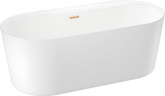 Отдельностоящая акриловая ванна Wellsee Vanille Joie 236501004, 179,5*84,5 см, цвет белый глянец. Набор 4 в 1: - фото 3 - id-p225463866