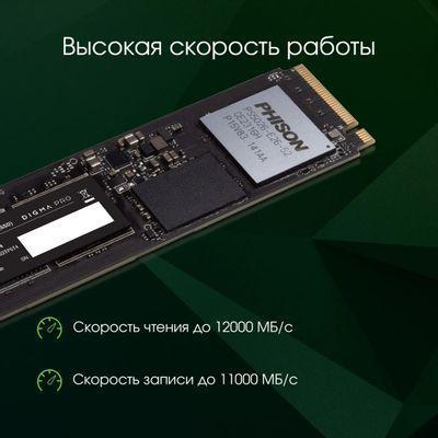 SSD накопитель DIGMA PRO Top P6 DGPST5002TP6T4 2ТБ, M.2 2280, PCIe 5.0 x4, NVMe, M.2, rtl - фото 4 - id-p225820263
