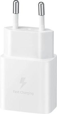 Сетевое зарядное устройство Samsung EP-T1510, USB-C, USB type-C, 2A, белый [ep-t1510xwegeu] - фото 3 - id-p225820305