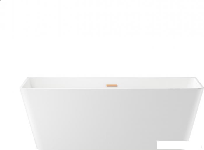 Отдельностоящая акриловая ванна Wellsee Graceful Pro 230903004, 168*80 см, цвет белый глянец. Набор 4 в 1: