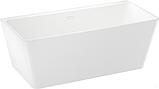 Отдельностоящая акриловая ванна Wellsee Graceful Pro 230903002, 168*80 см, цвет белый глянец. Набор 4 в 1:, фото 3