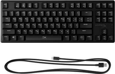 Клавиатура HYPERX Alloy Origins Core, USB, черный [4p5p3aa#aba] - фото 5 - id-p225820372