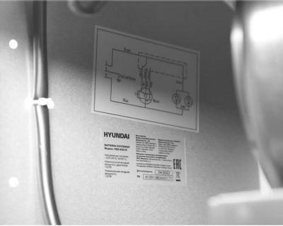 Встраиваемая вытяжка Hyundai HBB 6033 IX, управление кнопочное, нержавеющая сталь - фото 7 - id-p225820401