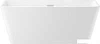 Отдельностоящая акриловая ванна Wellsee Graceful Pro 230902001, 150*77 см, цвет белый глянец. Набор 4 в 1: