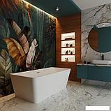 Отдельностоящая акриловая ванна Wellsee Graceful Pro 230902001, 150*77 см, цвет белый глянец. Набор 4 в 1:, фото 9