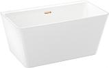Отдельностоящая акриловая ванна Wellsee Graceful Pro 230901004, 140*74 см, цвет белый глянец. Набор 4 в 1:, фото 3