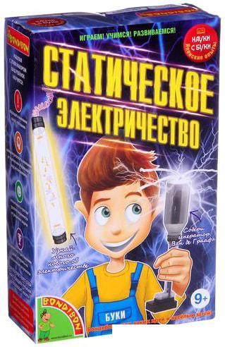 Набор для опытов Bondibon Науки с Буки Статическое электричество ВВ1164