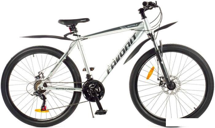 Велосипед Favorit Buffalo-29VS р.21 (серый) - фото 1 - id-p225826108