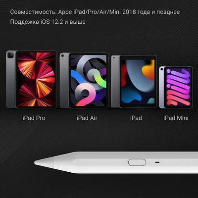 Стилус Digma Pro i2, Apple iPad/Pro/Air/Mini, белый [dgspi2wt] - фото 10 - id-p225508959