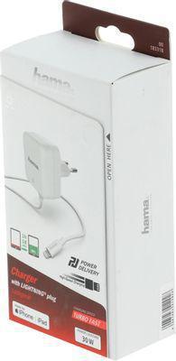 Сетевое зарядное устройство HAMA H-183318, 8-pin Lightning (Apple), 3A, белый [00183318] - фото 2 - id-p225827340