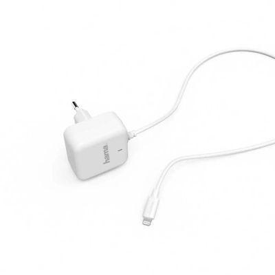 Сетевое зарядное устройство HAMA H-183318, 8-pin Lightning (Apple), 3A, белый [00183318] - фото 4 - id-p225827340