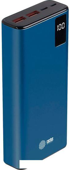 Внешний аккумулятор CACTUS CS-PBFSYT-20000 (синий) - фото 1 - id-p226412610
