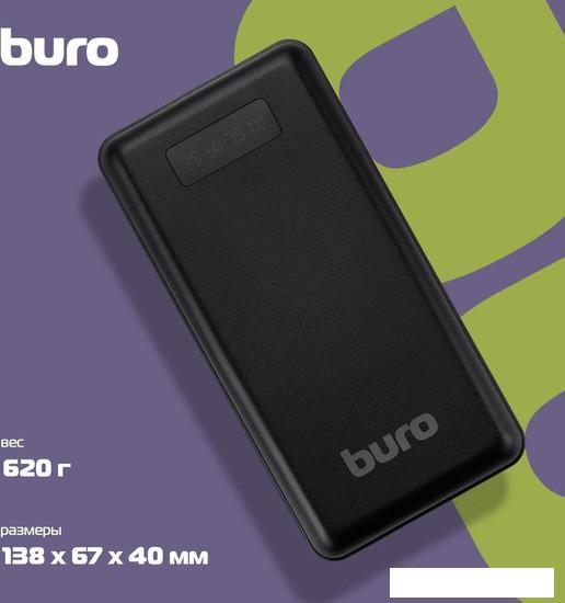 Внешний аккумулятор Buro BPF30D 30000mAh (черный) - фото 7 - id-p226412615