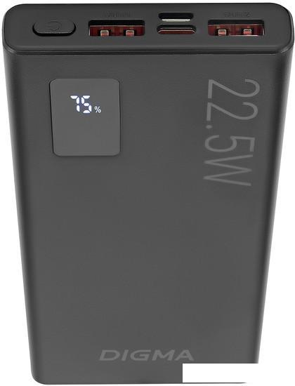 Внешний аккумулятор Digma DGPF10A 10000mAh (черный) - фото 9 - id-p226412635