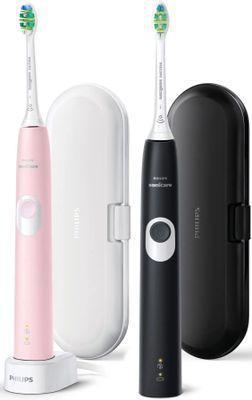 Набор электрических зубных щеток Philips Sonicare ProtectiveClean HX6800/35 с 2 дорожными футлярами, насадки - фото 1 - id-p226333194