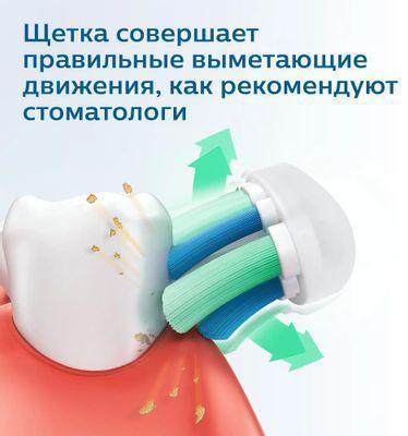 Набор электрических зубных щеток Philips Sonicare HX3675/15 насадки для щётки: 2шт, цвет:черный и розовый - фото 5 - id-p226333195