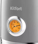 Чайник электрический KitFort КТ-6605, 2200Вт, серый, фото 2