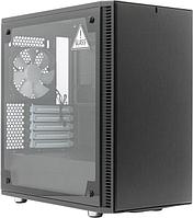 Корпус Fractal Design Define Mini C TG черный без БП mATX 5x120mm 4x140mm 2xUSB3.0 audio bott PSU