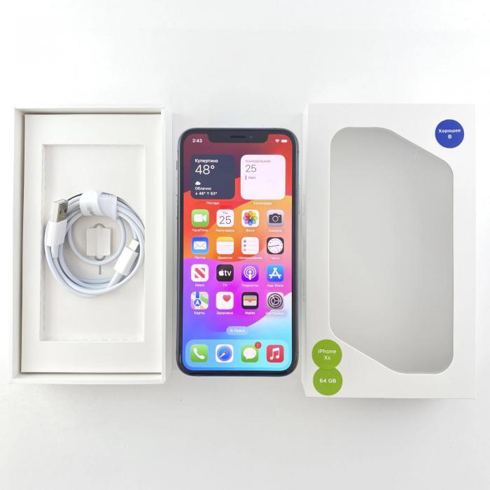 Apple iPhone Xs 64 GB Space Gray (Восстановленный)