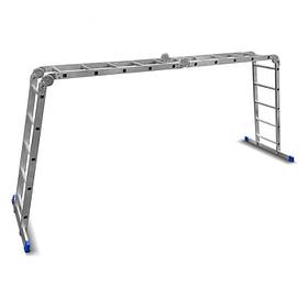 Стремянка LadderBel 4 секции по 5 ступеней Aluminum LT455PROF