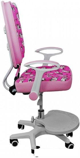 Детское ортопедическое кресло AksHome Pegas (розовый с котятами) - фото 4 - id-p226135391