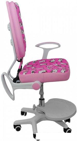 Детское ортопедическое кресло AksHome Pegas (розовый с котятами) - фото 5 - id-p226135391