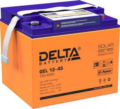 Аккумуляторная батарея для ИБП Delta GEL 12-45 12В, 45Ач - фото 1 - id-p226357011