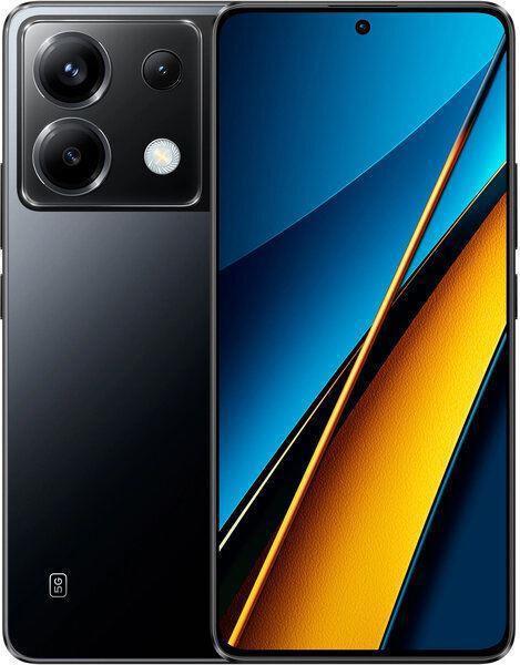 XIAOMI Poco X6 5G 12/256Gb Black (53132) - фото 1 - id-p226578245