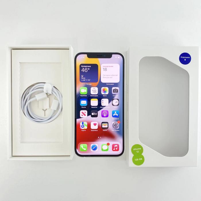 Apple iPhone 12 128 GB White (Восстановленный)