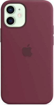 Чехол (клип-кейс) Apple Silicone Case with MagSafe, для Apple iPhone 12 mini, противоударный, сливовый - фото 2 - id-p226410091