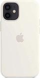 Чехол (клип-кейс) Apple Silicone Case with MagSafe, для Apple iPhone 12 mini, противоударный, белый, фото 5