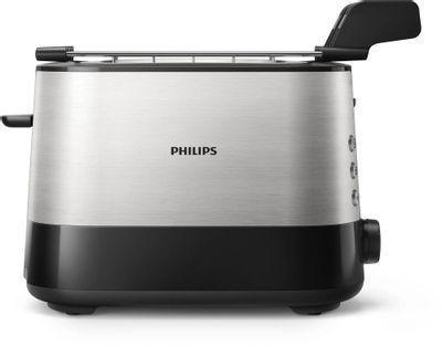 Тостер Philips HD2639/90, черный/серебристый - фото 2 - id-p226161532