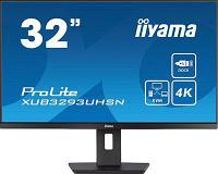 Монитор Iiyama XUB3293UHSN-B5 31.5", черный