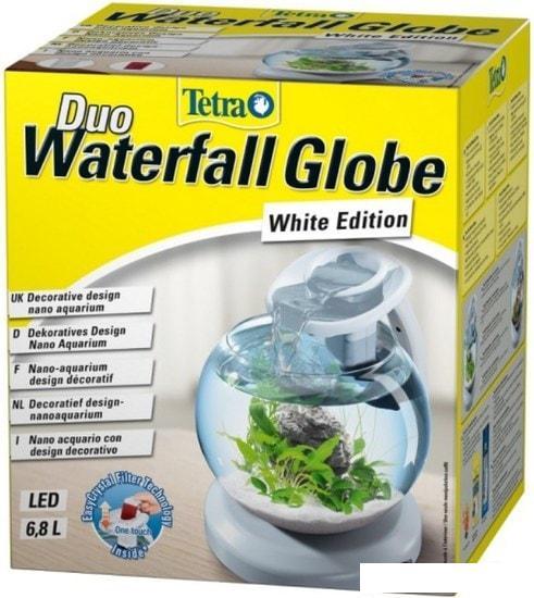Аквариумный набор Tetra Duo Waterfall Globe 6.8 л (белый) - фото 2 - id-p226579821