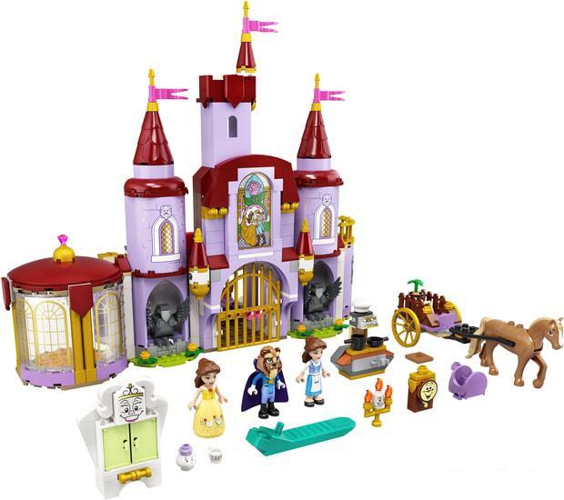 Конструктор LEGO Disney Princess 43196 Замок Белль и Чудовища - фото 3 - id-p226139983