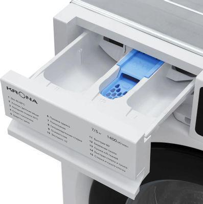 Встраиваемая стиральная машина Krona Darre 1400 7/5K с сушкой - фото 9 - id-p226204637