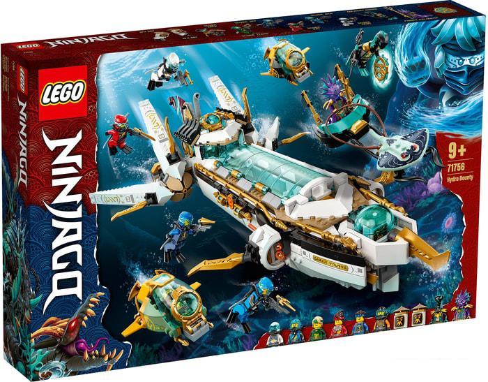 Конструктор LEGO Ninjago 71756 Подводный Дар Судьбы