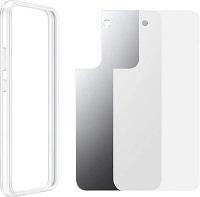 Чехол (клип-кейс) Samsung Frame Cover, для Samsung Galaxy S22+, прозрачный [ef-ms906ctegru]