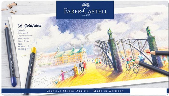 Набор цветных карандашей Faber Castell Goldfaber 114736 (36 цв) - фото 1 - id-p226139019
